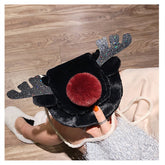 Christmas Little Deer Antlers Crossbody Bag